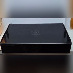 SKS Black Anti-Tarnish Cloth Liner Organizer Jewelry Box